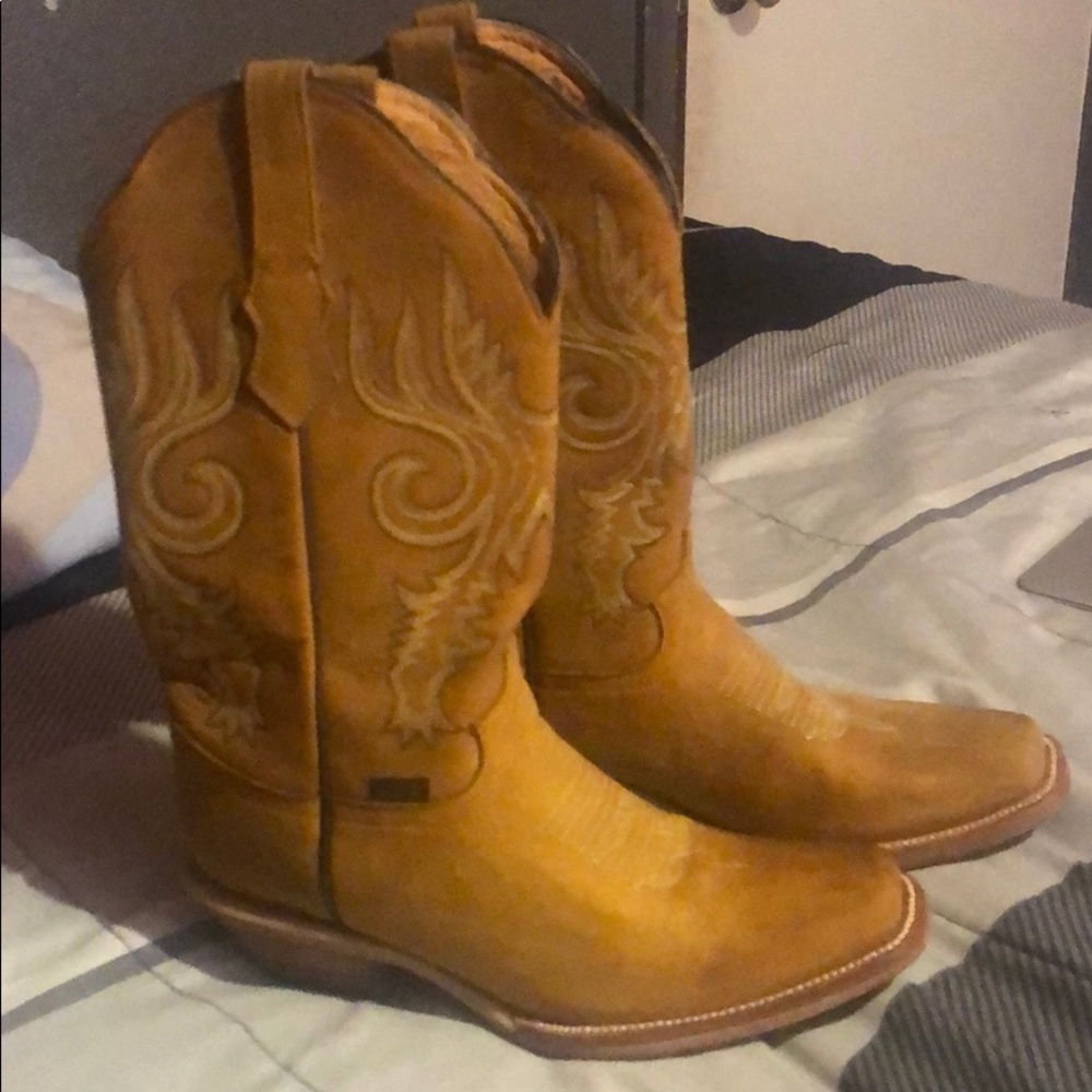 Cowgirl boots.